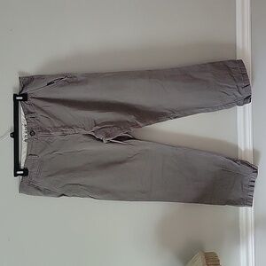 2/$15 Gray Khaki Straight Slim Pants